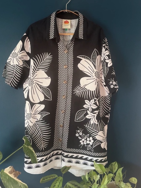 FARM Rio Tops - Farm Rio Macaw Elegance Shirt